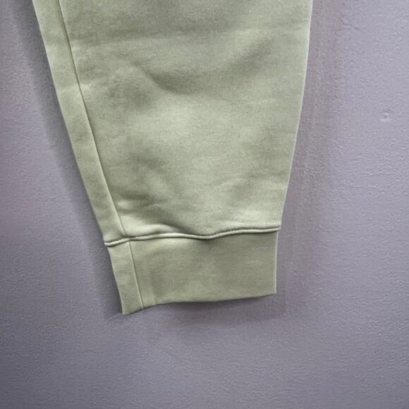 NIKE Sportswear Club Fleece Green Sweatpants Cotton Ribbed Cuff Size Large L NEW - Picture 4 of 11